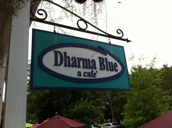 Dharma Blue Logo - White Sands Electric